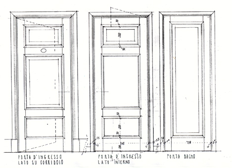 Slow architecture domenico alampi album Disegni di porte